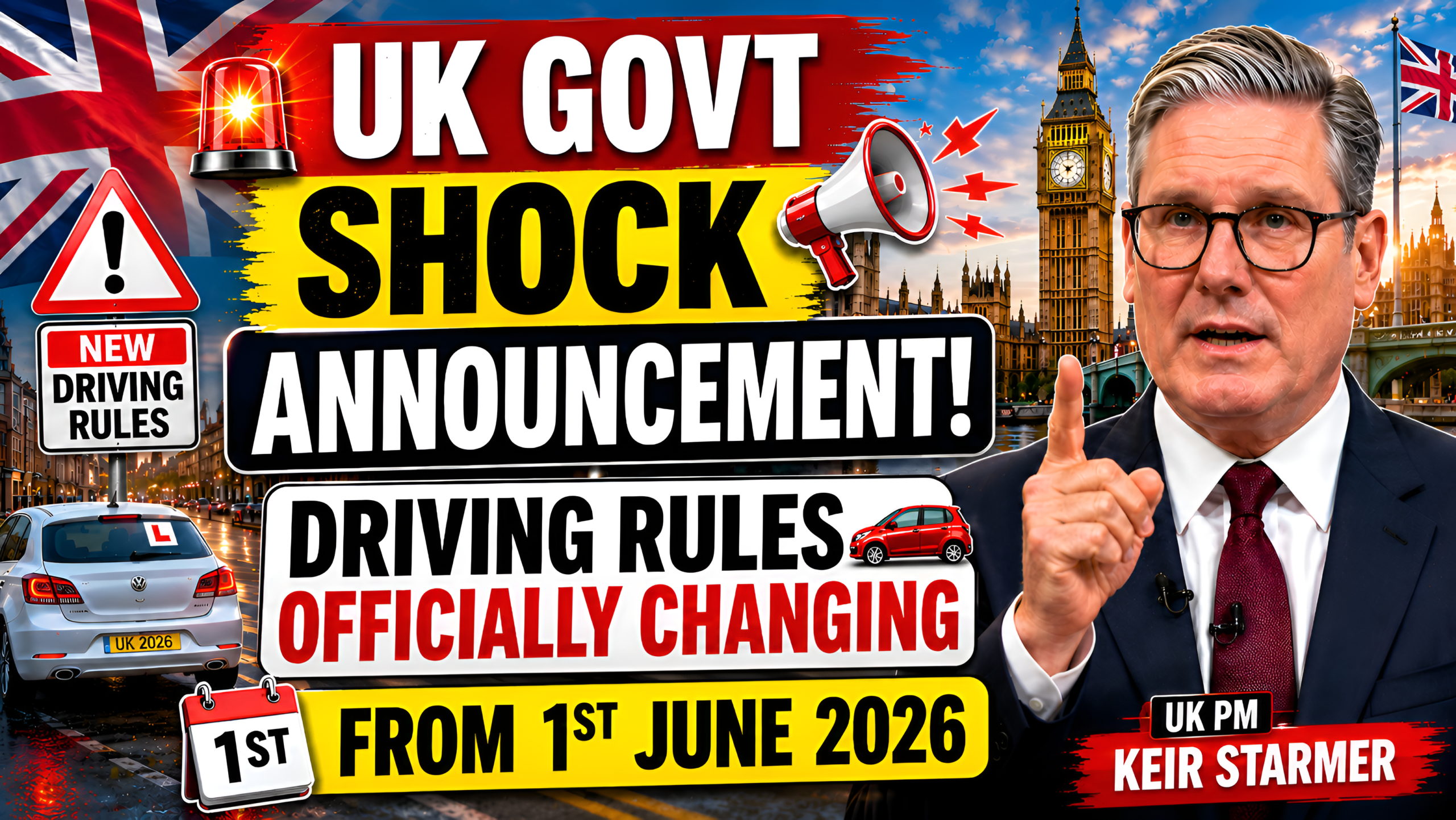 UK New Driving Rules 2026