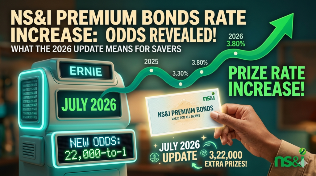 NS&I Premium Bonds rate increase