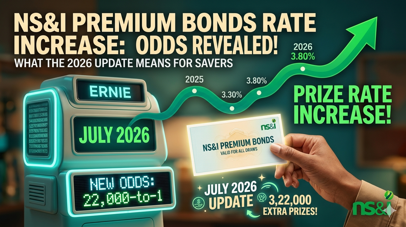 NS&I Premium Bonds rate increase