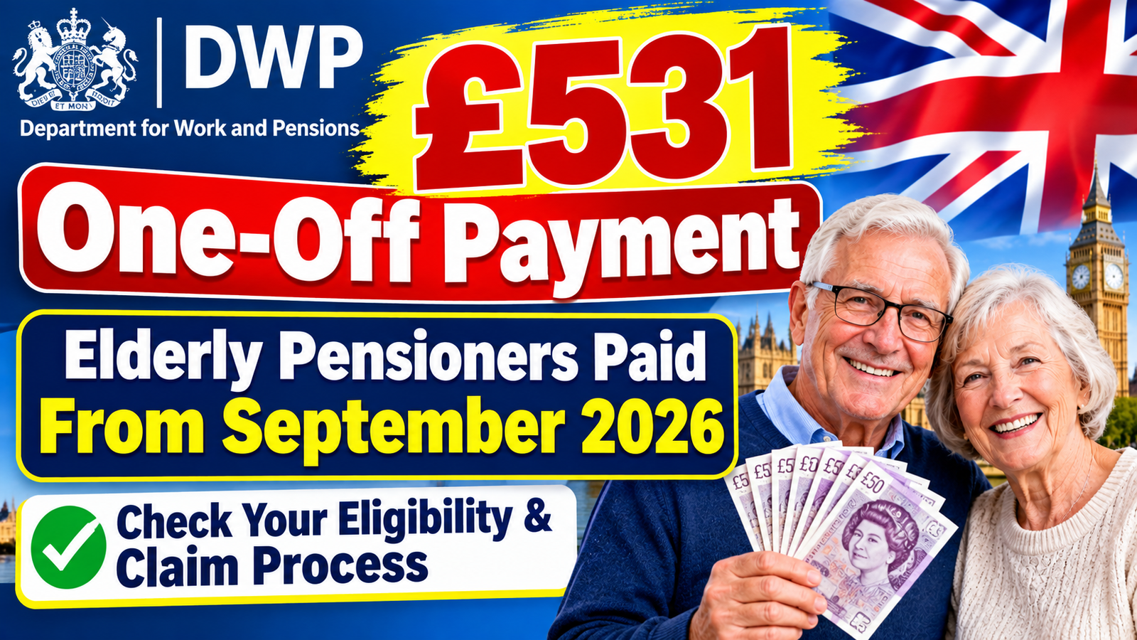 DWP £531 one-off payment